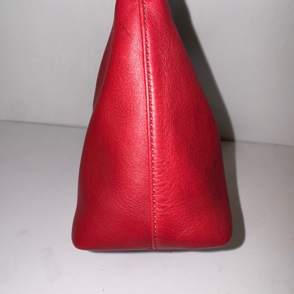 Coach Legacy Leather Hobo 9596 | Red Full Grain Leather | Vintage Y2K | - Picture 3 of 11